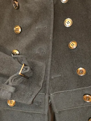 Abrigo Burberry London Negro