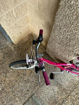 Bicicleta infantil rosa