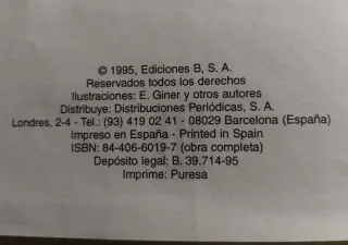 Libro comics del Inspector Dan