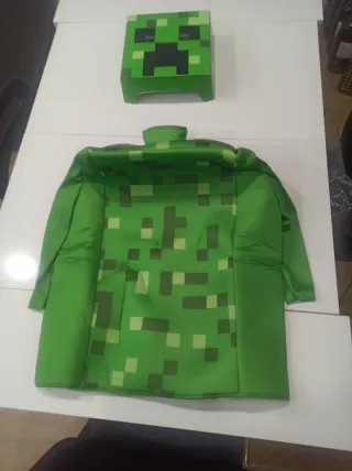 Disfraz Creeper Minecraft Talla M