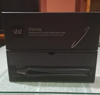 Plancha GHD Chronos Negra Nueva