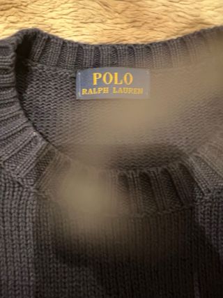 Jersey Polo Ralph Lauren Oso Bandera Talla M