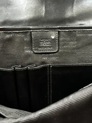 Borsa a tracolla Montblanc con alamaro