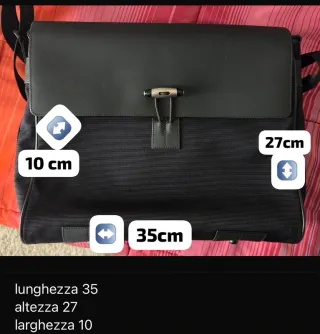 Borsa a tracolla Montblanc con alamaro