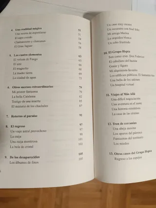 Libro , Experiencias en la frontera