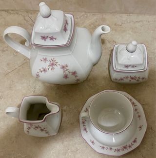 Servizio da tè Winterling Bavaria floreale