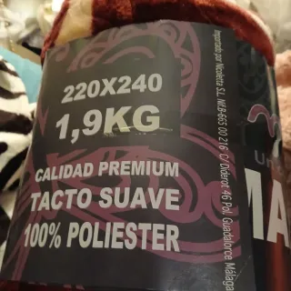 Manta Premium Nueva 220x240