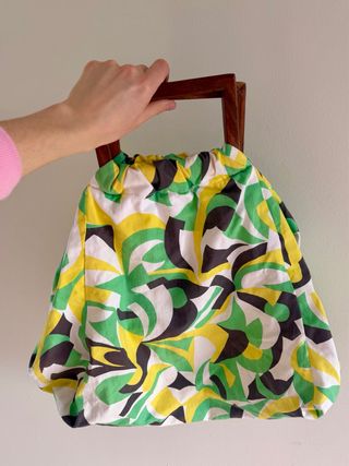 Bolso de playa con cierre de cremallera