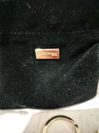 Portachiavi con sacchetto nero