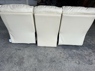 Sofá 2 y 3 plazas abatible polipiel