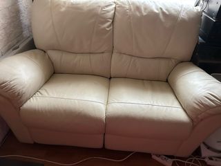 Sofá 2 y 3 plazas abatible polipiel