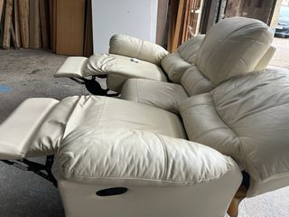 Sofá 2 y 3 plazas abatible polipiel