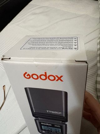 Flash Godox TT520III Cámara sin estrenar.