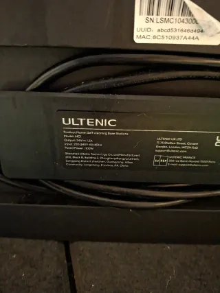 Robot Aspirador para limpiador suelos ULTENIC MC1