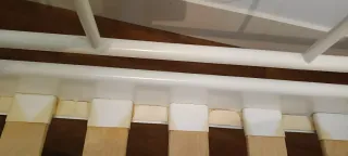 Cama de metal blanca 200 cm * 90 cm