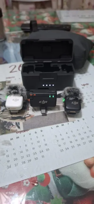 Funda DJI Mic Mini Negra y Blanca