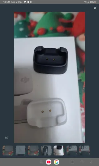 Micrófonos y receptor dji mic mini