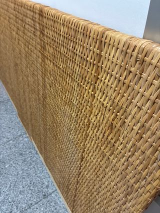 Cabecero Mimbre Cama Individual