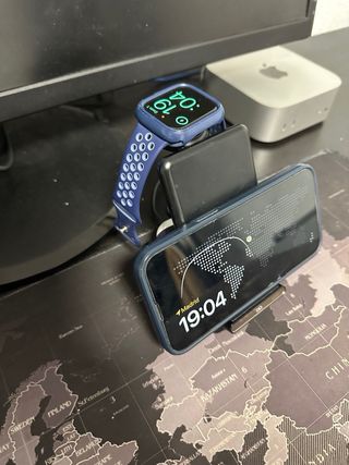 Cargador Inalámbrico Apple iPhone/Watch/Airpods