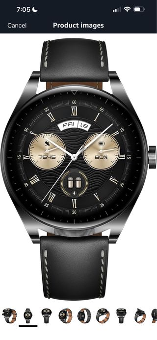 Reloj Auriculares Huawei Watch Buds Negro/Marrón