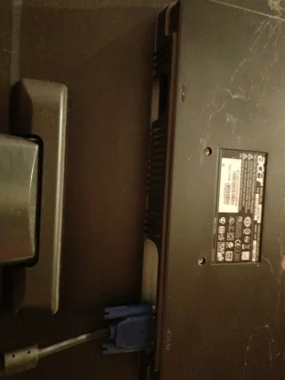 Pantalla Acer 19 Plata/Negro