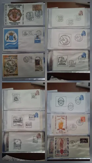 Álbum Sobres Primer Día y Postales LEER DESCRIPCIO