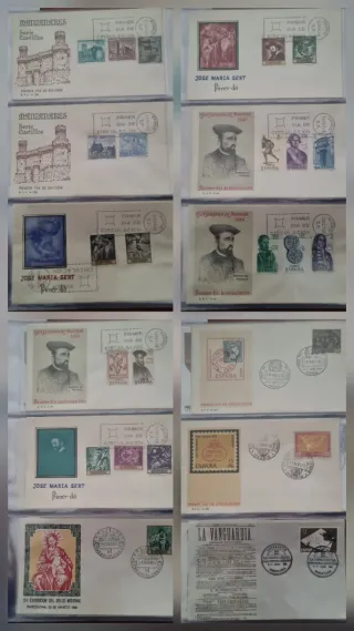 Álbum Sobres Primer Día y Postales LEER DESCRIPCIO