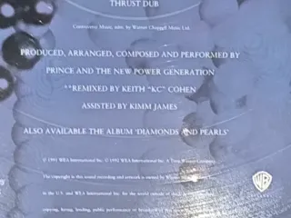 PRINCE Thunder Picture Disc Edición Coleccionista