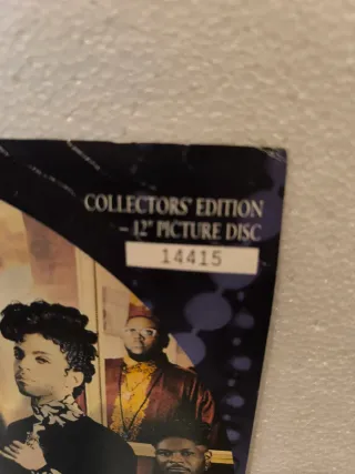 PRINCE Thunder Picture Disc Edición Coleccionista