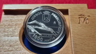 1000 Pesetas Plata 1996 Juan Carlos I
