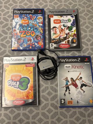 Cámara EyeToy y Juegos PS2