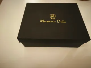 Botines Massimo Dutti - Talla 37 Negros