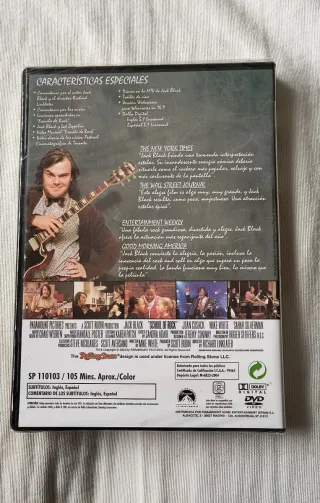 DVD School of Rock Edición Coleccionista