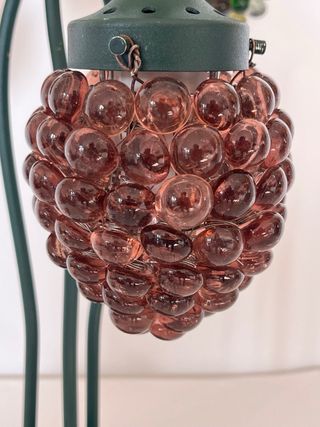 Lampada da tavolo vetro Murano grappolo