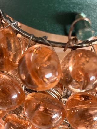 Lampada da tavolo vetro Murano grappolo