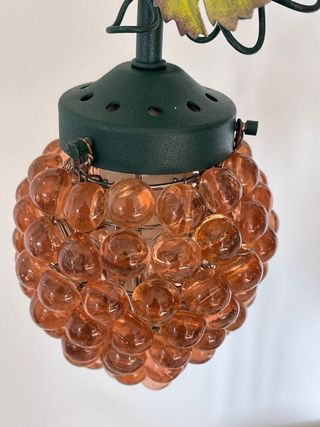 Lampada da tavolo vetro Murano grappolo