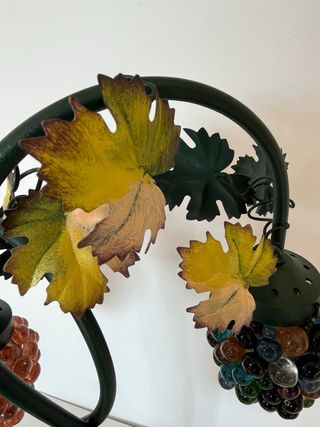 Lampada da tavolo vetro Murano grappolo