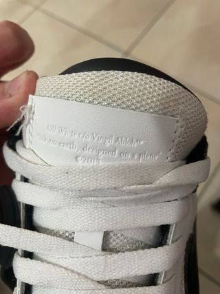 Scarpe Off-White uomo nere e bianche