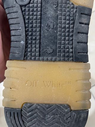 Scarpe Off-White uomo nere e bianche