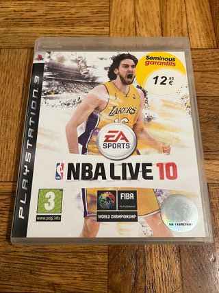 Videojuego PS3 NBA Live 10 EA Sports