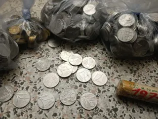 Lotto vecchie monete Lire 1