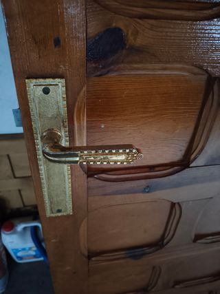 Puertas rústicas castellanas madera