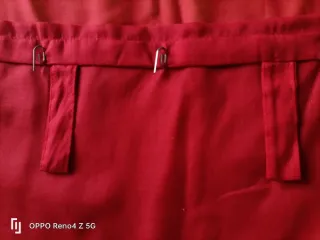 2 Cortinas Ikea Rojas