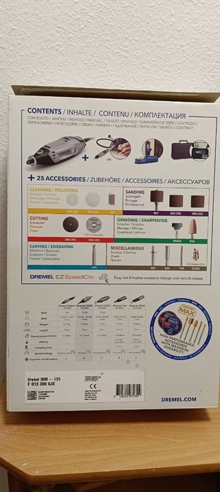 Mini herramienta electrica Dremel 3000