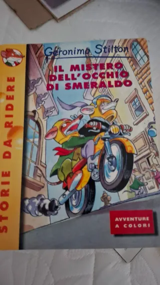 Libri Geronimo Stilton vari titoli a disposizione