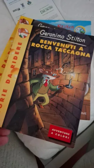 Libri Geronimo Stilton vari titoli a disposizione