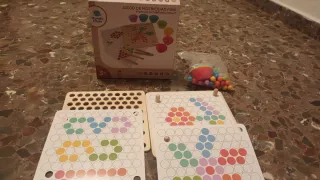 Juego de Motricidad Fina Madera