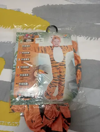 Disfraz de Tigre Talla Infantil 80-92 cm