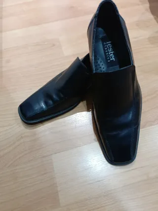 Zapatos de vestir negros hombre