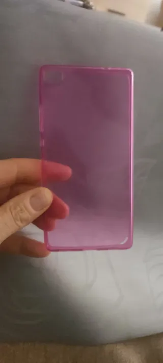 Funda Huawei P8 Lite Rosa Translúcido